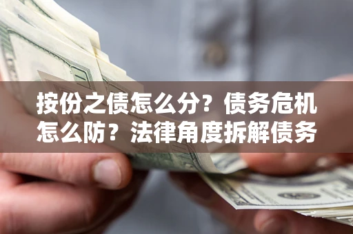 济南按份之债怎么分？债务危机怎么防？法律角度拆解债务分配与风险自保指南