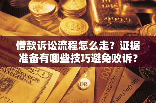 济南借款诉讼流程怎么走？证据准备有哪些技巧避免败诉？