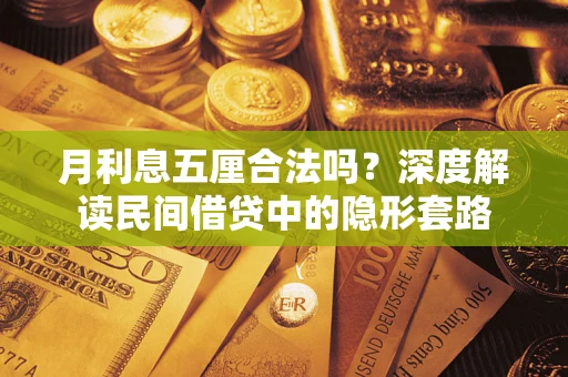 济南月利息五厘合法吗？深度解读民间借贷中的隐形套路