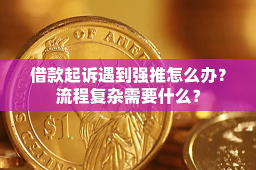 济南借款起诉遇到强推怎么办？流程复杂需要什么？
