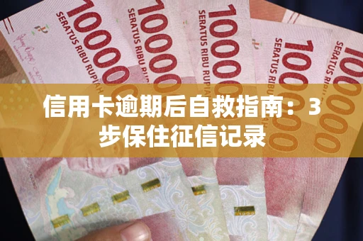 济南信用卡逾期后自救指南：3步保住征信记录