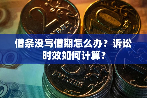 济南借条没写借期怎么办？诉讼时效如何计算？